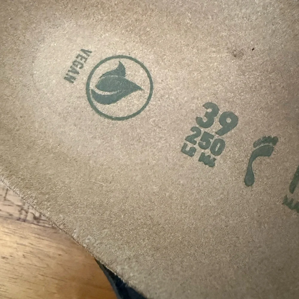 Birkenstocks Vegan Papillio Black Arizona Sandals - Picture 6 of 6